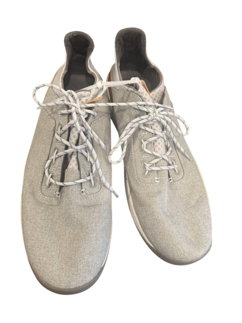 olukai Size 14 Mio Li grey Sneakers with Suede Accents